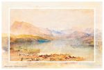 William Turner-Rigi at Sunset-Lake Lucerne-digitally remastered by VISARTiS®