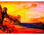 William-Turner-Rocky-Bay-digitally-remastered-by-VISARTiS®